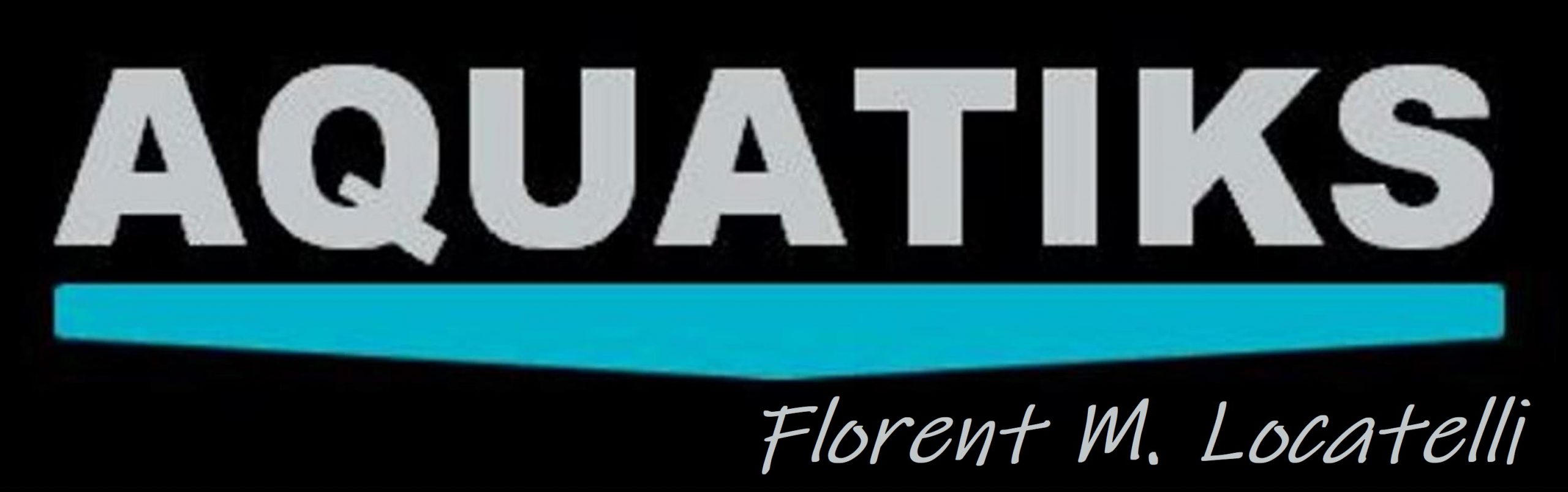 Logo Aquatiks web signé